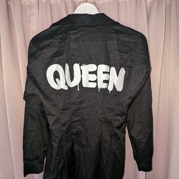 ASOS Button Down QUEEN Top - Picture 4 of 4